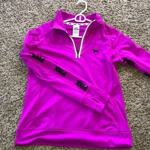 PINK running zip up